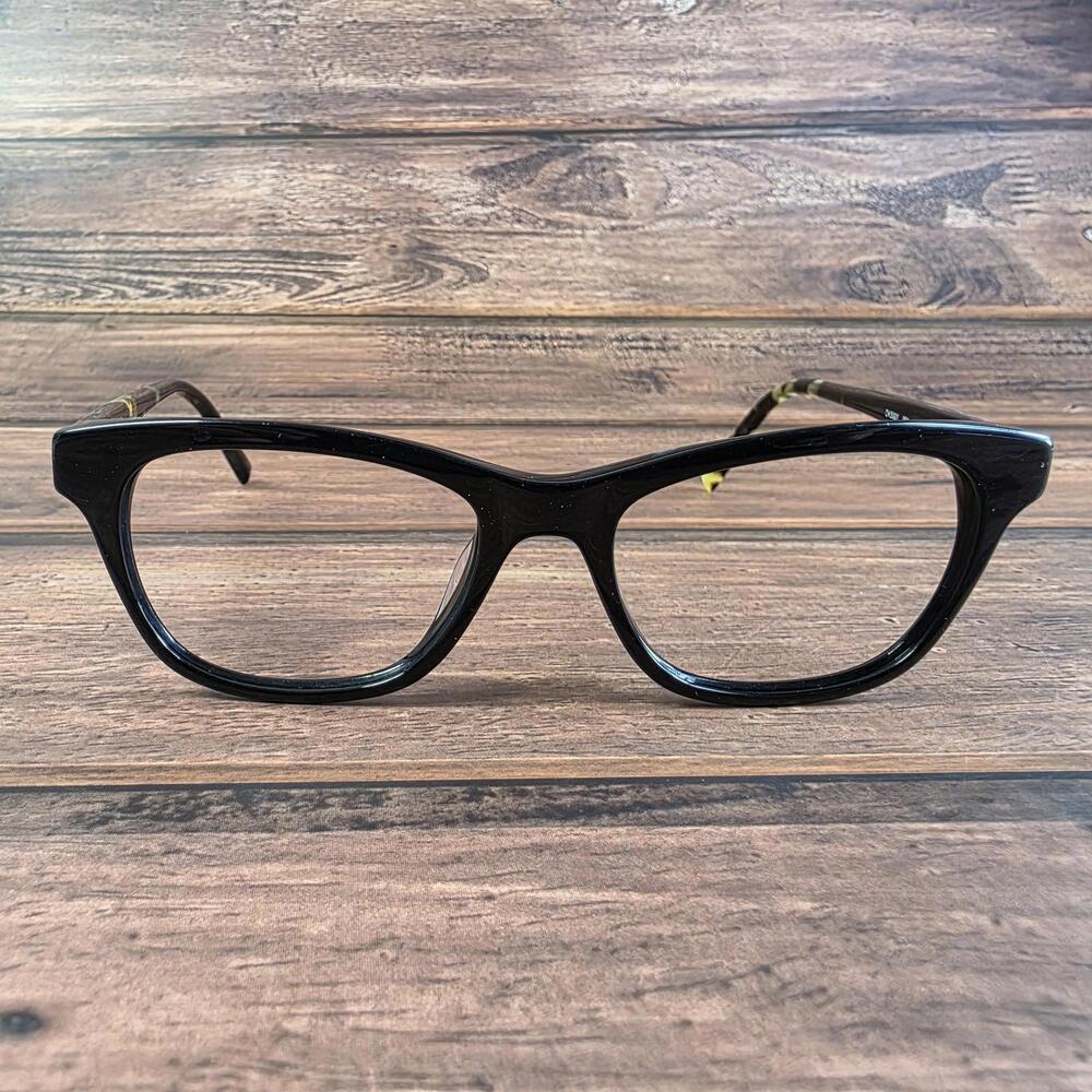 DKNY Eyeglasses Frames Womens 51 Square Optical DK5001 001 Acetate Glasses‎